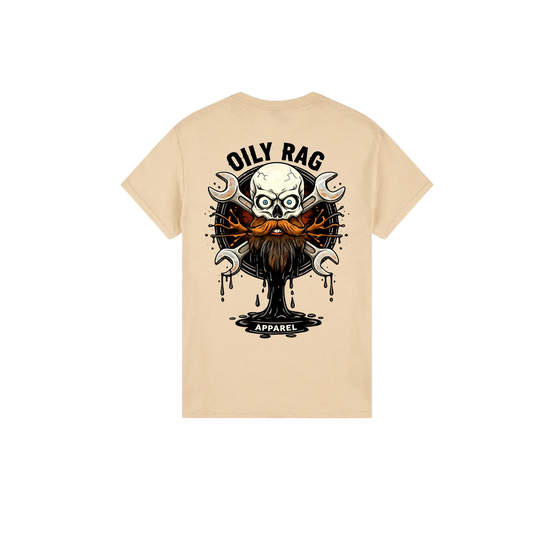 Sand back flat lay