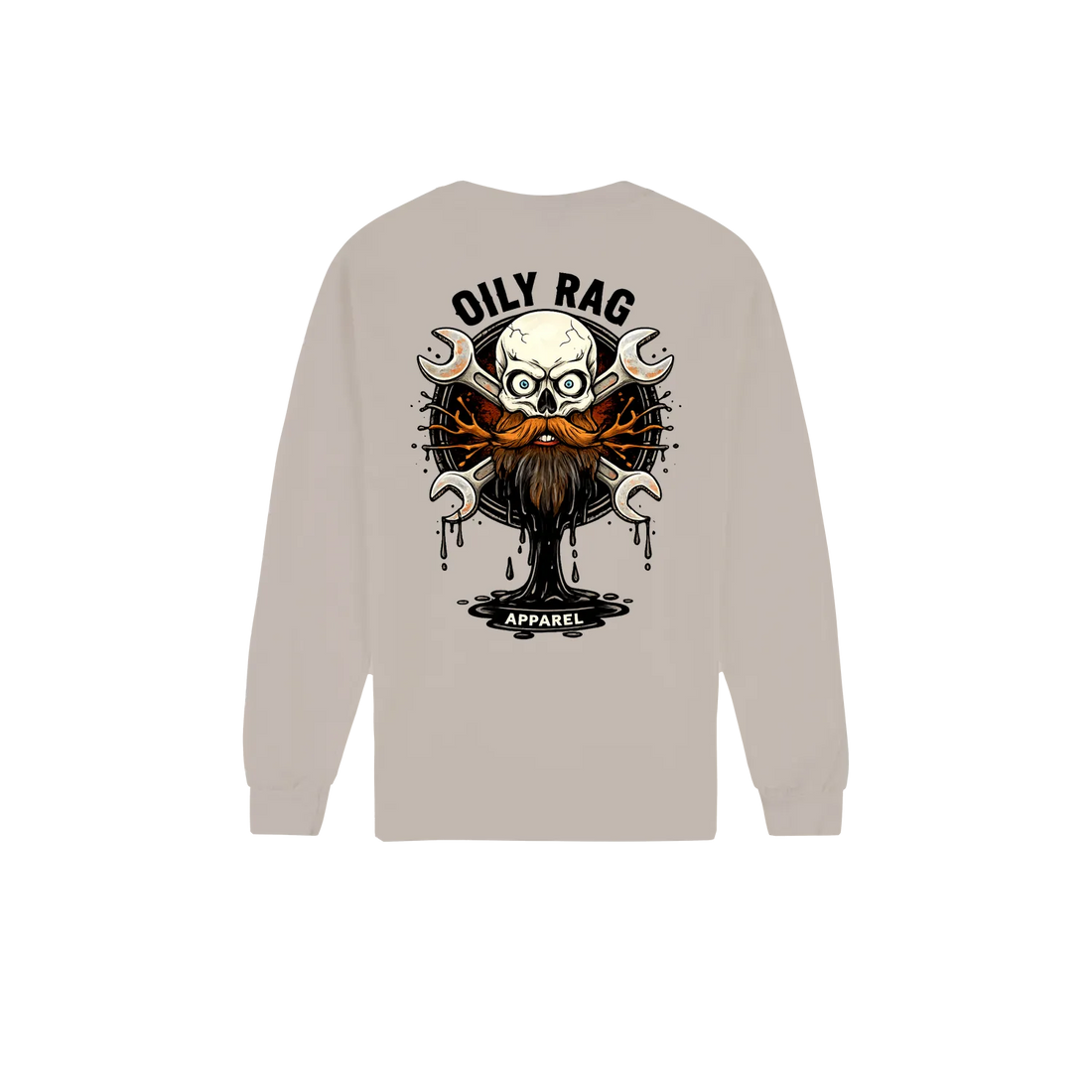 Sand back flat lay