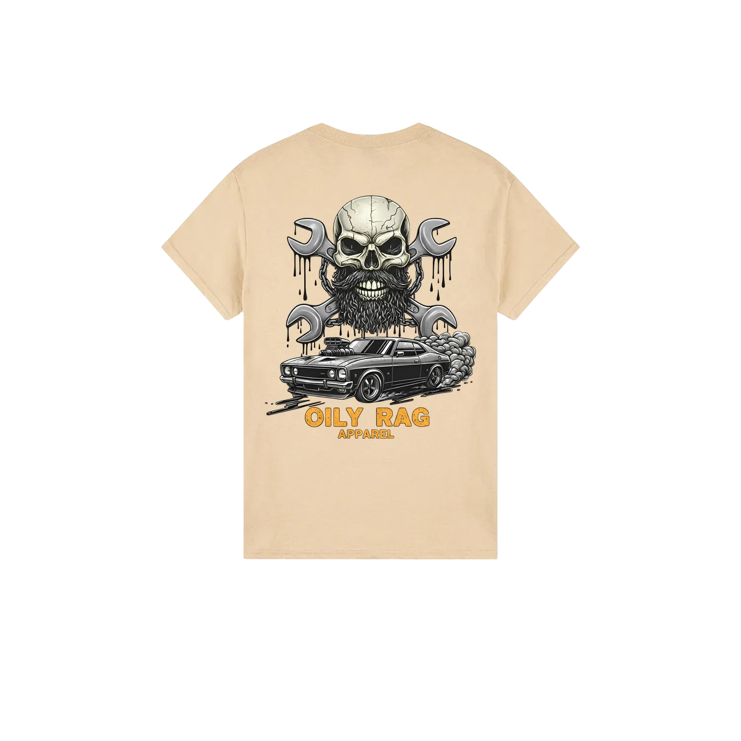 Sand back flat lay