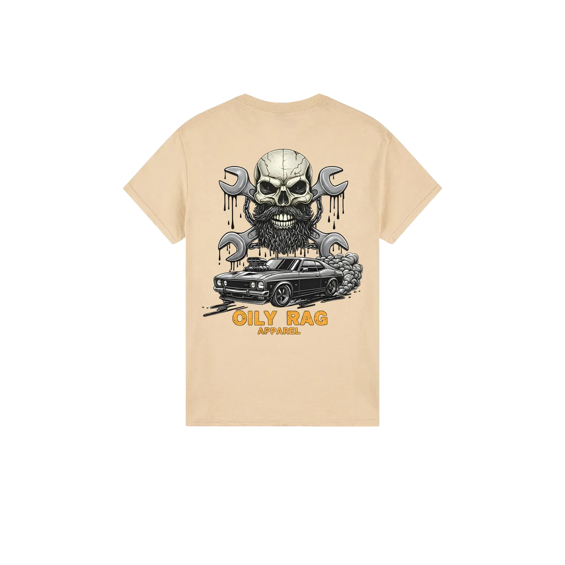 Sand back flat lay