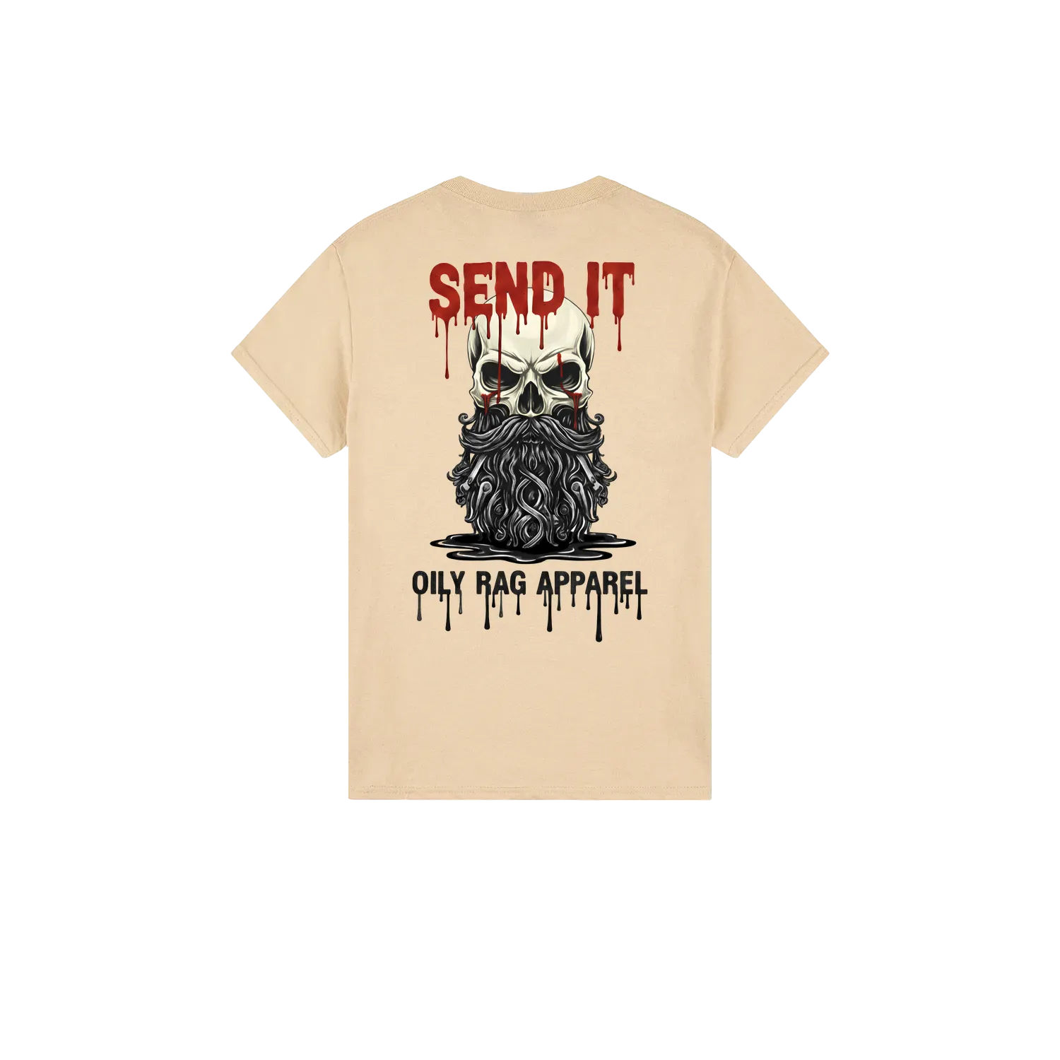 Sand back flat lay
