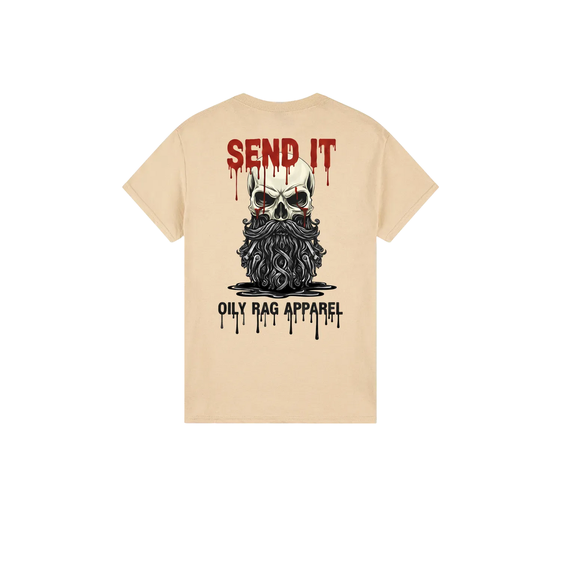Sand back flat lay