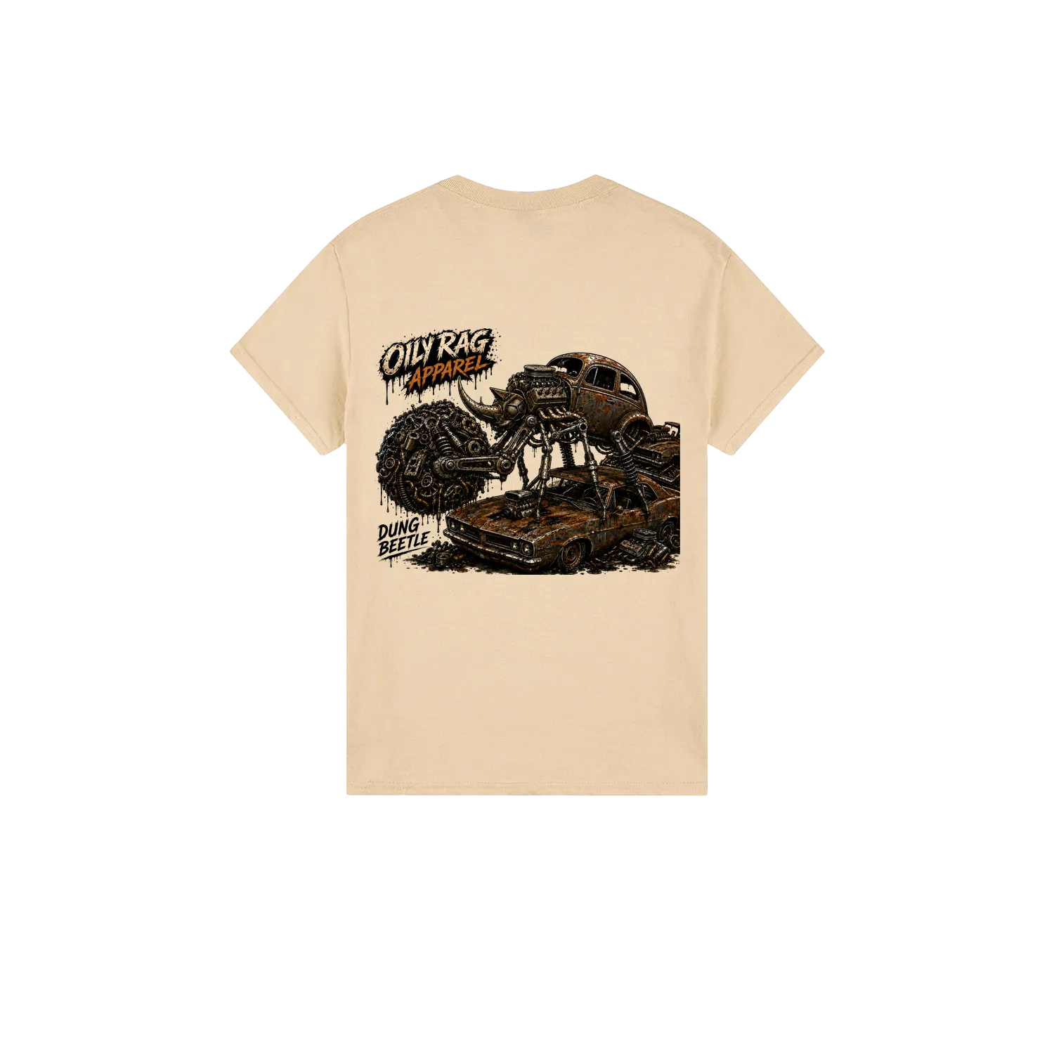 Sand back flat lay