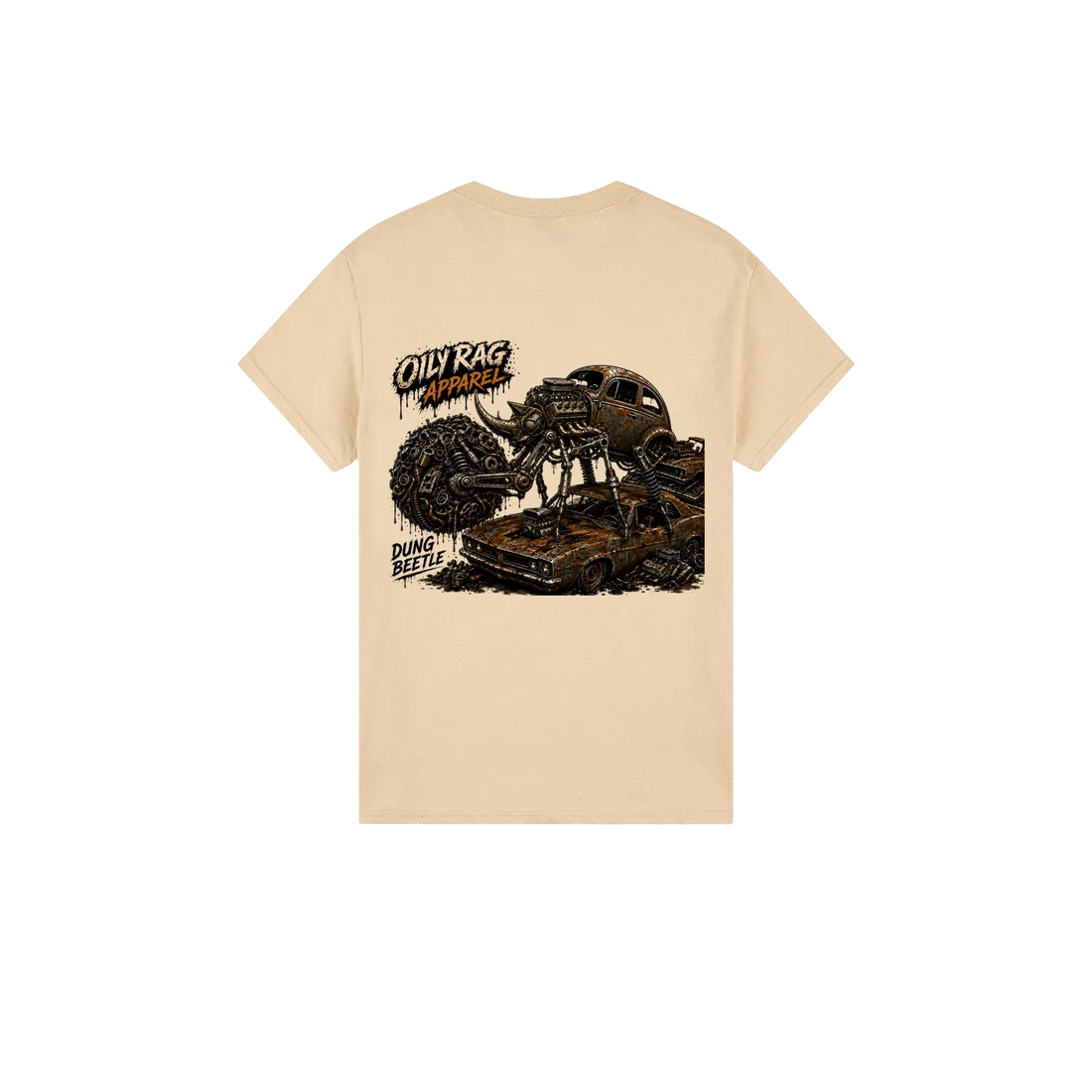 Sand back flat lay
