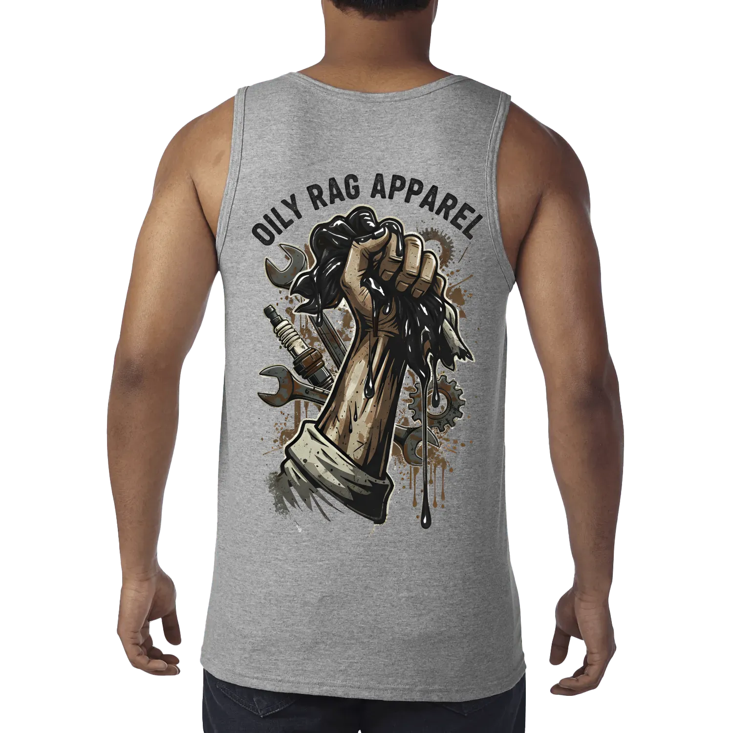 Sport Grey back flat lay