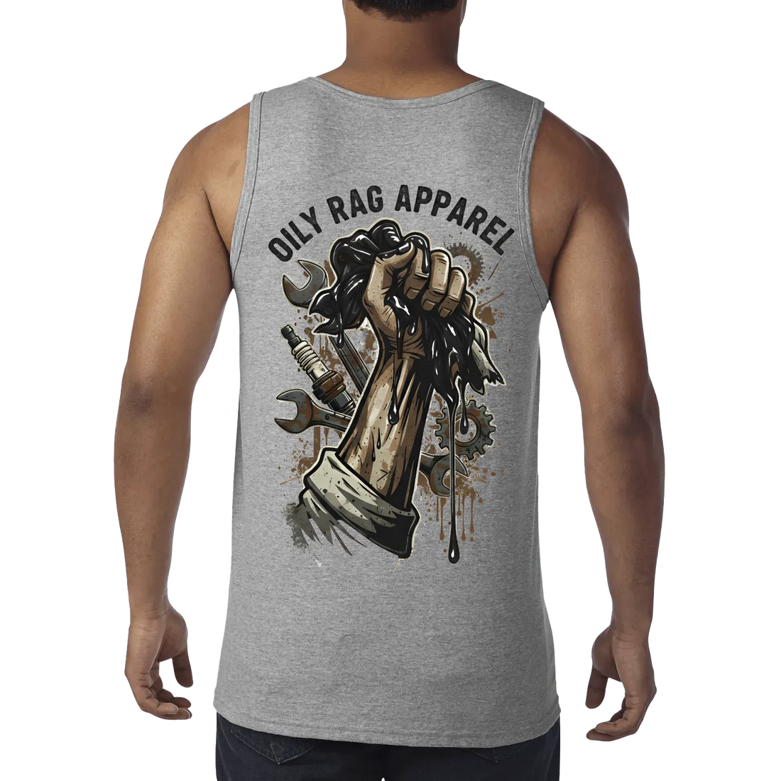 Sport Grey back flat lay