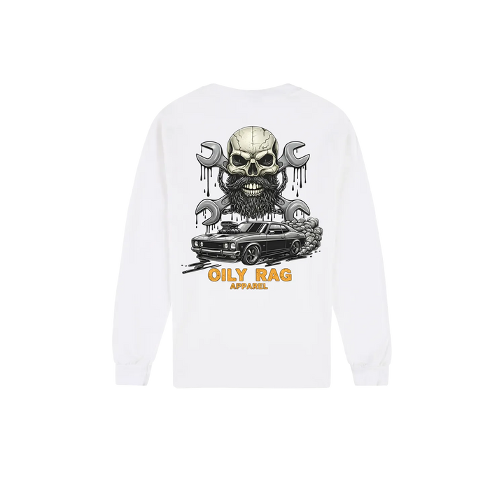 White back flat lay