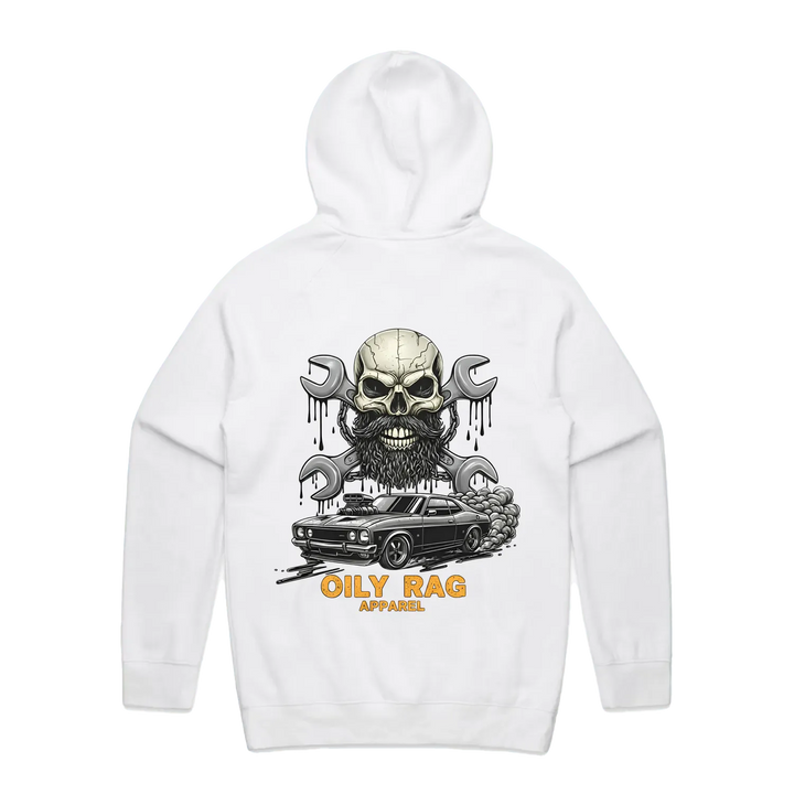 White back flat lay