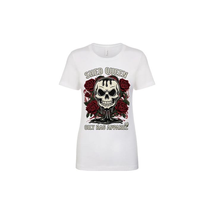 White front flat lay