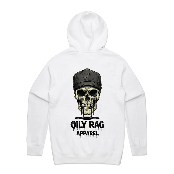 White back flat lay