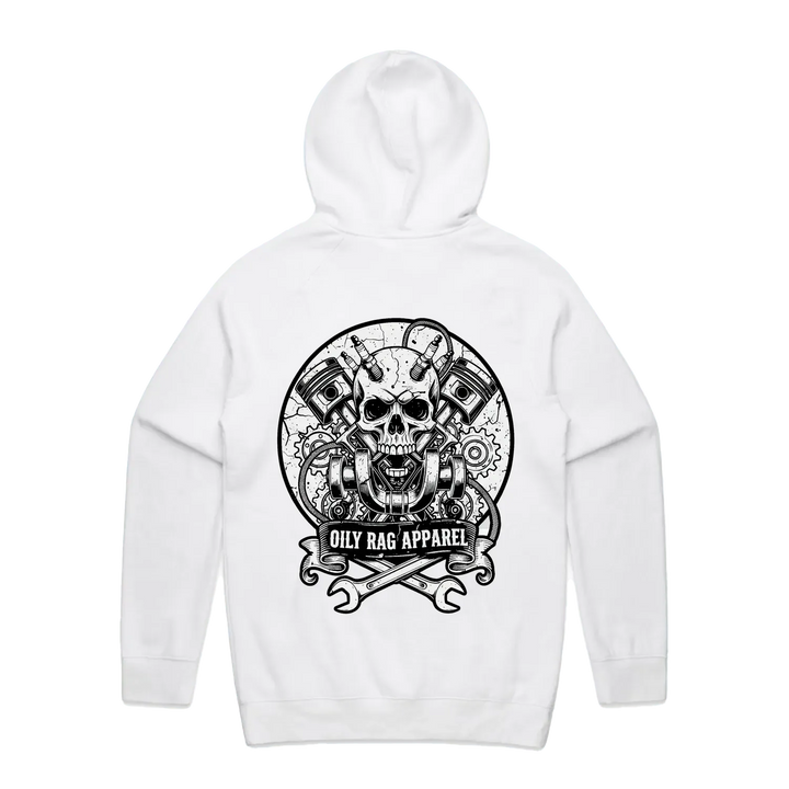 White back flat lay