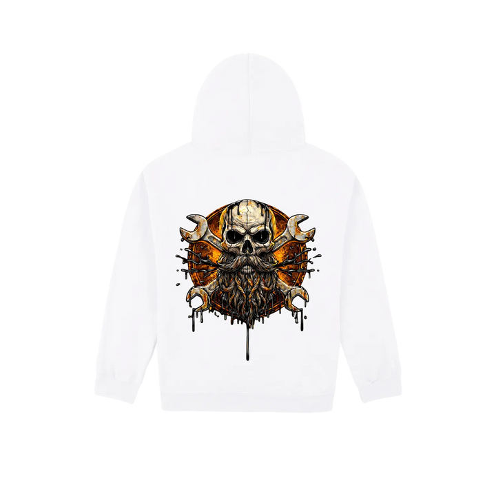 White back flat lay